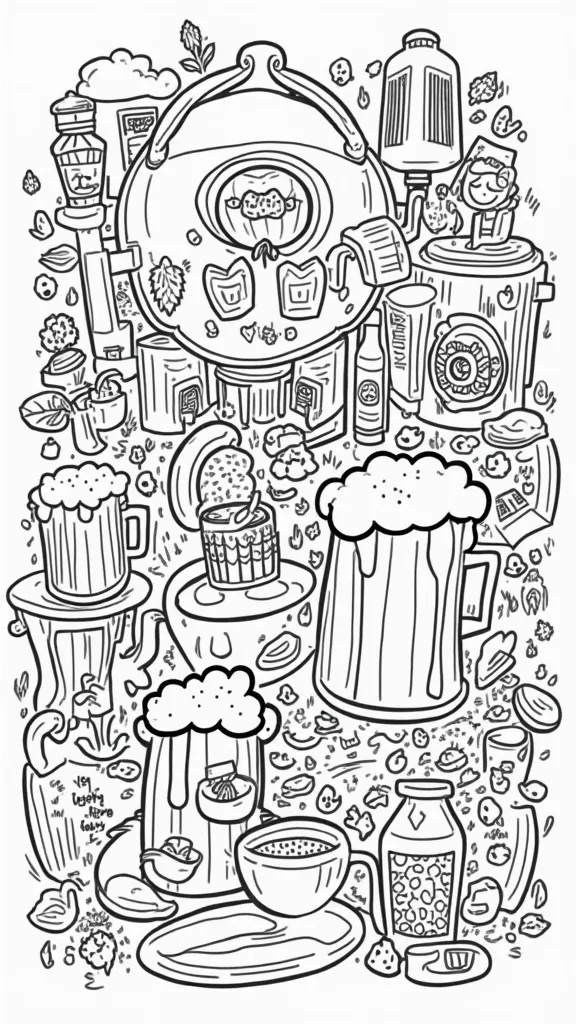 brewers coloring pages